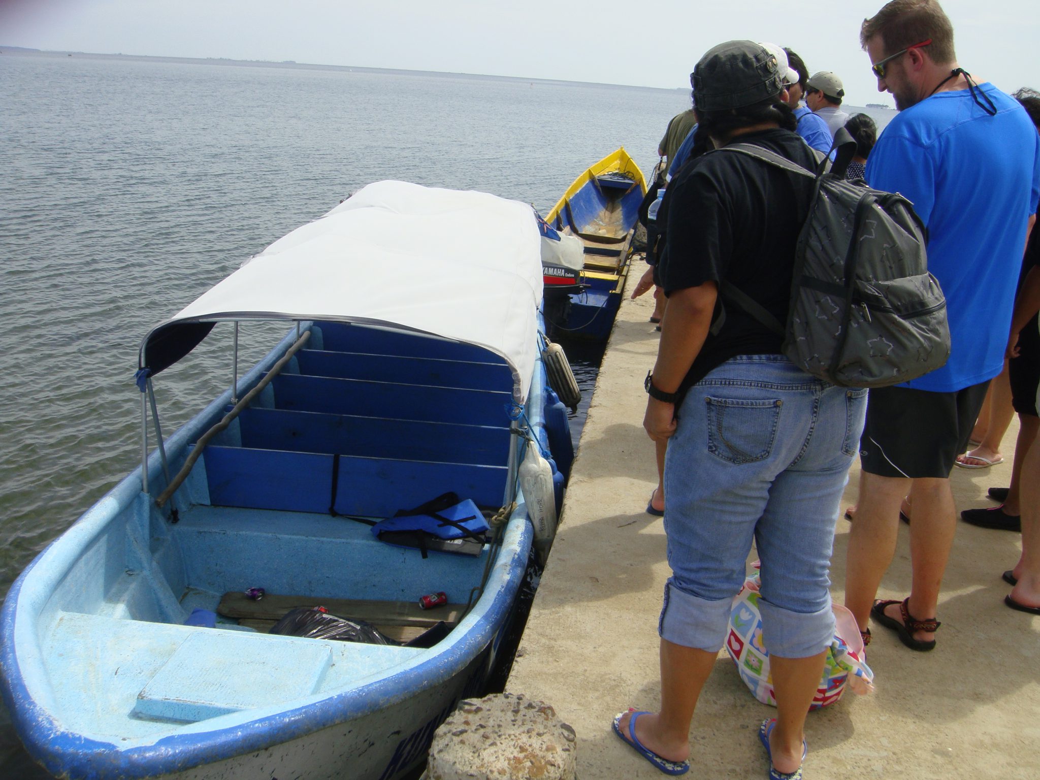 Our boat in Panama